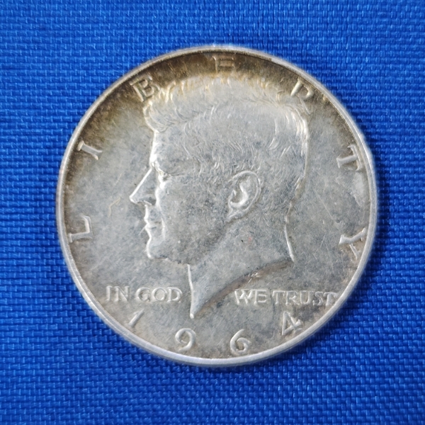 1964 United States 90% Silver Kennedy Half Dollar