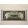 Image 2 : 1934A United States Lincoln $5.00 Silver Certificate Note In Protective Holder - Mint Condition