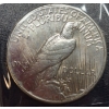 Image 2 : 1925 P   Uncirculated 90% Silver Peace Dollar - See Pics