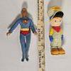 Image 2 : Vintage 1970s Mego Superman Action Figure And Lionel Train Conductor Engineer Coin Bank