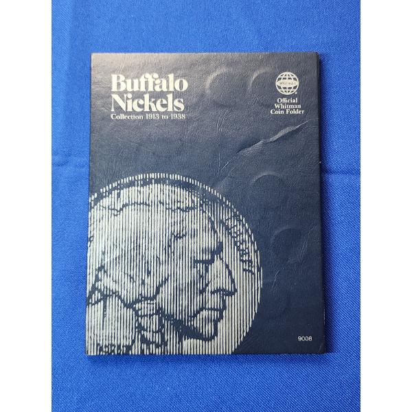 Buffalo Nickels Coin Collecting Book 1913-1938 - Coins Included - FV: $2.35