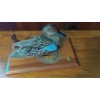 Image 1 : Excellent Carved Decoy by T Hocker - Mounted To Enhanced Wood Base - Great Condition