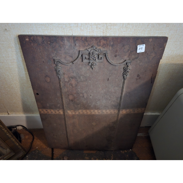 Antique Door - Missing Hinges, Trim and Handle