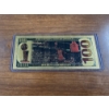 Image 2 : 2009 Michael Jordan .999999 $100 Gold Foil Note In Protective Holder - Mint Condition