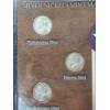 Image 6 : Three US Coin Displays - Coins of American Frontier, WWII Silver Nickel Set & Last 5 Liberty Nickels