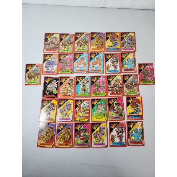 Lot of Over 30 Assorted 1986 Mel Appel Hong Kong Weird Ball Trading Cards