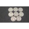 Image 1 : Assorted Years & Mint Marks 90% Silver Washington Head Quarters - Face Value: $2.00