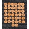 Image 3 : Lot of 52 Pennies - (16) 1961 Copper Pennies BU UNC & (36) 1963 Copper Pennies BU UNC