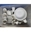Image 3 : Vintage Christmas Decor, China Dish Set, Stoneware Dish Sets, And 2 19'' Wreaths -No Shipping!