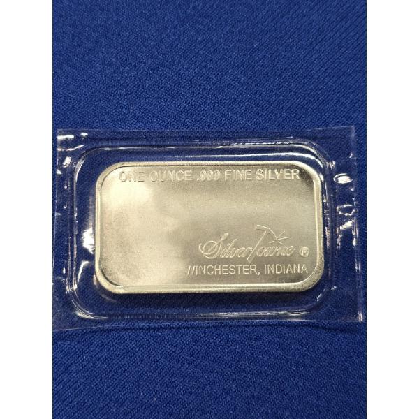 1 oz .999 Fine Silver Bar - Silvertowne Retro Prospector and Donkey 