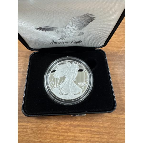 2025 American Eagle One Ounce .999 Fine Silver Proof Coin - West Point - Exceptional