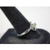 Image 3 : Gorgeous 14K White Gold Ring With Four Multicolored Stones - Size 8.5 - TW: 2.3g