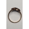 Image 5 : Vintage Women's 10K Yellow Gold Ring With Garnet - Size 8 - Weight: 2.8g