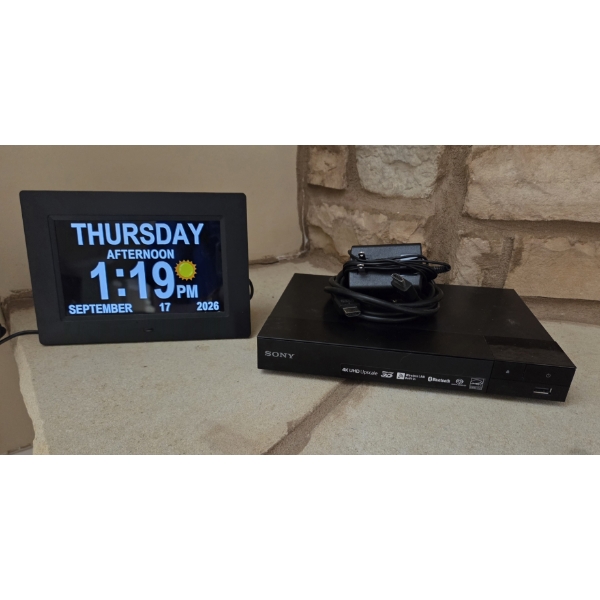 *Pick Up At Mantua Home-No Shipping Available* Excellent Condition Sony 4K BlueRay Player & Digital 