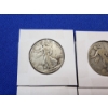 Image 2 : 4 Walking Liberty Silver Half Dollars - Years: 1941, 1942, 1943