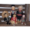 Image 1 : Group Of Small Dolls As Shown  6" To 12"  Various Styles
