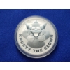 Image 2 : 2020 Tuvalu $1 1 oz .9999 Fine Silver Krusty the Clown Simpsons Coin - Mint Condition in Capsule