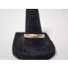 Image 1 : 10K Yellow Gold Band Ring - Size 10.5 - Total Weight: 1.8g