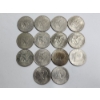 Image 6 : Lot of 14 Assorted Years Eisenhower Dollars
