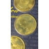 Image 5 : 1976 Authenticated Brilliant Uncirc Eisenhower Dollar & Free For You U.S President Solid Brass Coins