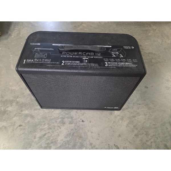 Brand New Line6 Powercab 112 12'' Full Range Coaxial Speaker, 250W Power Amp - No Shipping Available