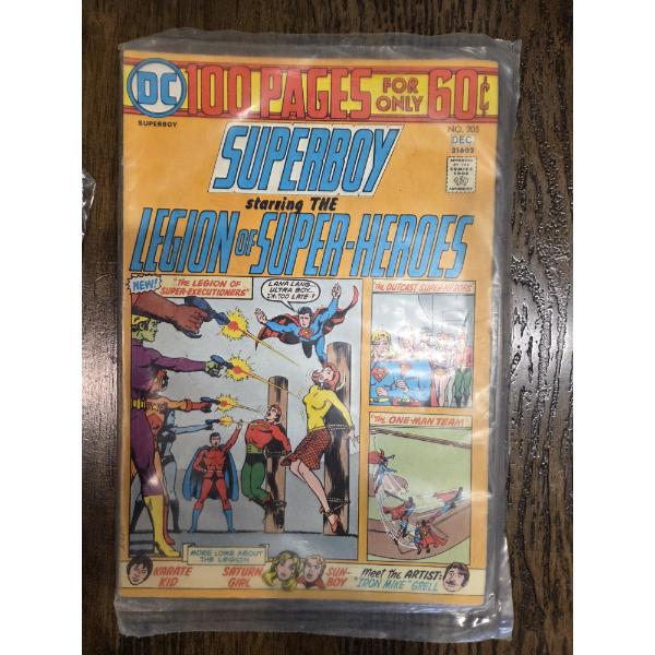 Dec. NO. 205 DC Superboy Comic In Excellent Condition