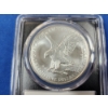 Image 8 : 2021 PCGS MS 70 Silver Eagle FDOP Type 2 - 1oz Fine Silver - Signed by Emily Damstra