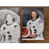 Image 3 : Neil Armstrong & Apollo 11 Mission Memorabilia - Photo Postcards, Wapakoneta Card, Sticker