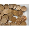 Image 5 : Lot of Assorted Years U.S. Lincoln Pennies - Mainly Wheat Pennies In Collector's Bag - FV~ $1.00