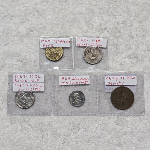 AMAZING!!! Assortment of Vintage World Coins