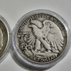 Image 5 : Two 90% Silver Walking Liberty Half Dollars ~ 1942 & 1941-D ~ $1.00 Face Value