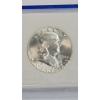 Image 2 : IGS 1954-S MS-65 U.S Franklin 90% Silver Half Dollar