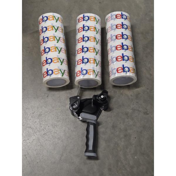 New! Tape Gun & 18 Rolls Of Tape