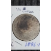 Image 1 : 1896 Barber 90% Silver Half Dollar