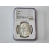 Image 1 : NGC MS 61 1898 90% Silver Morgan Dollar