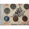 Image 2 : World War II Obsolete Coin Collection: Including (4) 35% Silver Nickels, Steel & Shell Case Cents