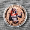 Image 1 : Harley Quinn Daddy's Little Monster 1 Oz .999 Fine Copper Round Light in the Darkness