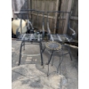 Image 2 : Iron Bar w/ Contents, Two Stools, & Side Table