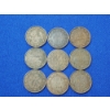 Image 2 : Lot of 9 Assorted Years Canadian Large Cents 