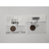 Image 1 : 2 - Indian Head Cents 1898, 1899 In Sealed Littleton Coin Co. Packages