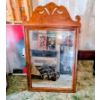 Image 1 : Decorative 18"x33" Wood Frame Hanging Mirror