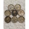 Image 1 : 8 Vintage United States Washington Quarters Composed of 90% Silver - AFV $2.00