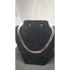 Image 1 : .925 Sterling Silver Necklace - Weight: 28.8g