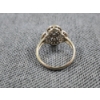Image 4 : BEAUTIFUL 14K WHITE GOLD DIAMOND RING ~ Weighs 5.3 Grams ~ Marked 585 ~ Size 10 ~ STUNNING STONES!