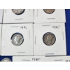 Image 5 : x14 1930's Silver Mercury Dimes FV: $1.40