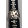 Image 9 : (2) Sterling Men's Engraved Rings - Size 8 & 10 - Total Weight: 20.3g