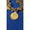 Image 3 : 14K Gold Charm Bracelet With Some 14K & 10K Gold Charms & 2 Gold Coins - TW: 57.1g 