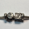 Image 5 : Sterling Silver Charm Bracelet with Charms 7" - TW: 14.4g