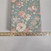 Image 3 : Vintage 9x15" Floral Fabric Covered Jewelry Box With Removable Tray And Built-In Mirror