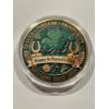 Image 2 : St. Patrick’s Day Lucky Clover Challenge Coin - Irish Lucky Coin - Mint Condition